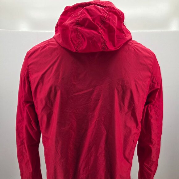 Polo Ralph Lauren Men's Red Hooded Pony Waterproof Rain Jacket Full Zip  Medium - Picture 2 of 15